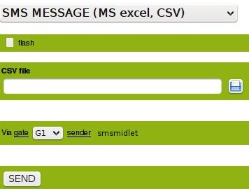 sms excel