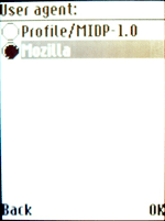 j2me sms midlet user agent