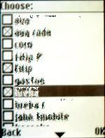j2me sms midlet address book